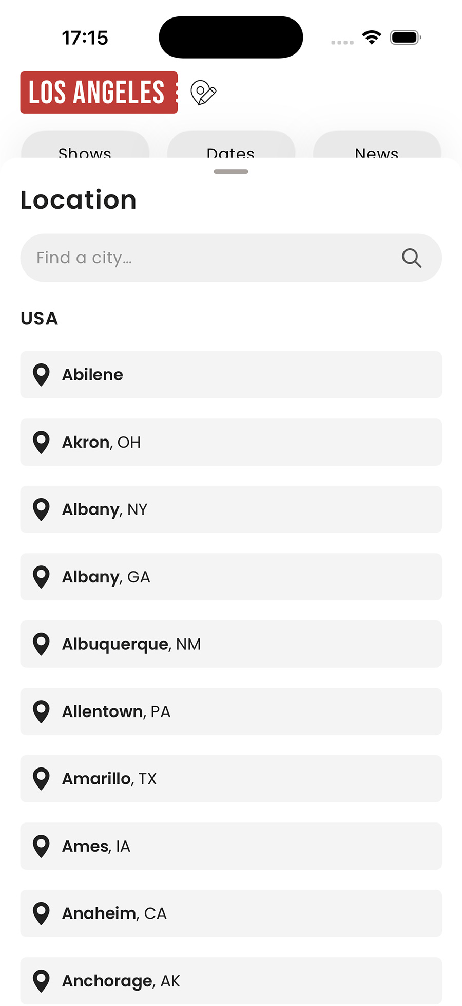 Theatreland app screenshot 3